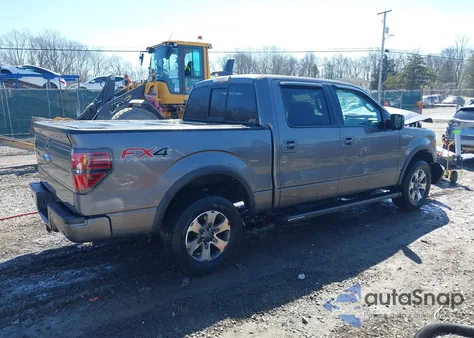 2014 Ford F-150 Fx4 из США, поврежденный, VIN 1FTFW1EF4EKF34433